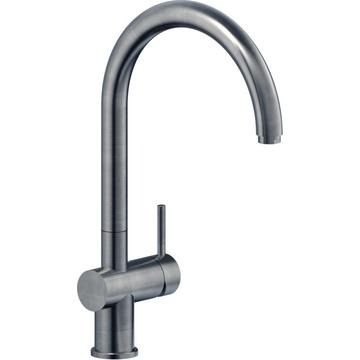 Nobili, Live, Single Lever, J Spout, Brushed Anthracite, Tap, 0.5 - 10 Bar