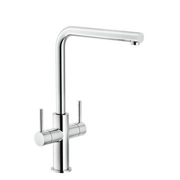 Nobili, Acquerelli, Dual Lever, L Spout, Polished Chrome, Tap, 0.5 - 10 Bar