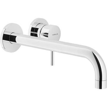 Nobili, Live, Wall mounted, L Spout, Polished Chrome, Tap, 0.5 - 10 Bar