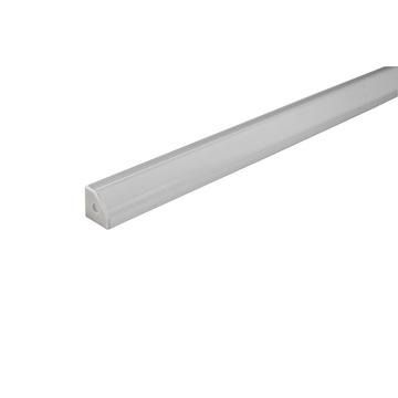 1M 90 degree angled extrusion with curved diffuser &amp; end caps
