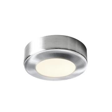 Round 2.3W natural under cabinet light x 3 &amp; 8W driver kit (suitable for surface or recessed applica