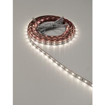 Kit Inc. 5M natural LED strip, 60 lights per metre, 50mm cut points, 2 x 2M soldered cable at both e