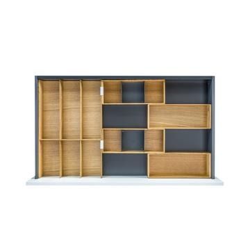 Kessebohmer Konfigure Modular Drawer Insert Set for 900mm Shallow Height Drawers (set 1)