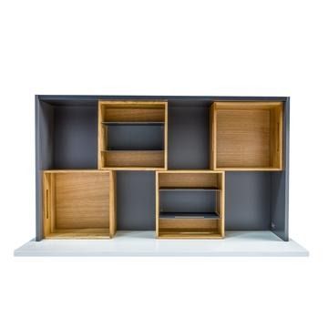 Kessebohmer Konfigure Modular Drawer Insert Set for 900mm Deep Height Drawers (set 1)