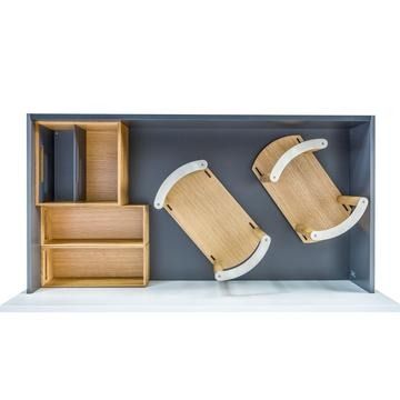 Kessebohmer Konfigure Modular Drawer Insert Set for 1000mm Deep Height Drawers (set 2)