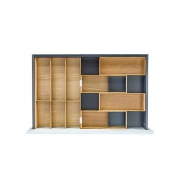 Kessebohmer Konfigure Modular Drawer Insert Set for 800mm Shallow Height Drawers (set 1)