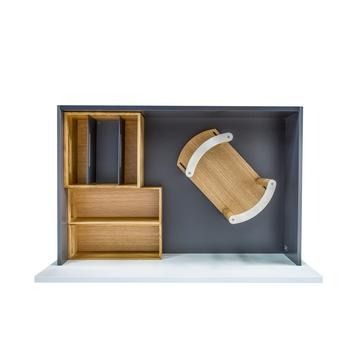 Kessebohmer Konfigure Modular Drawer Insert Set for 800mm Deep Height Drawers (set 2)