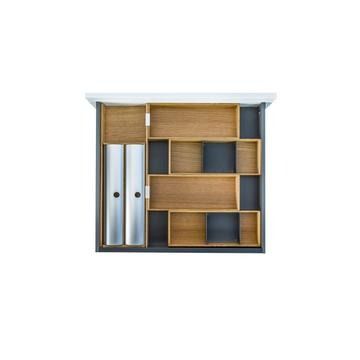 Kessebohmer Konfigure Modular Drawer Insert Set for 600mm Shallow Height Drawers (set 3)
