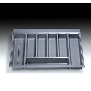 Blum Tandem cutlery tray, 600mm unit, plastic, grey