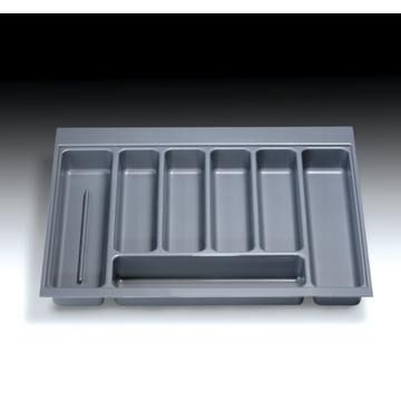 Blum Tandem cutlery tray, 800mm unit, plastic, grey