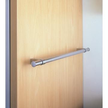 Kessebohmer Chrome Fixed Towel Rail, 450mm x 16mmØ