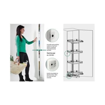 Kessebohmer Etouch+ Electronic Opening Adapter (for use with Dispensa &amp; Tandem Larders)