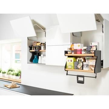 Kessebohmer iMove, 500mm, Anthracite / Oak, Double Shelf Kessebohmer iMove, 500mm, Anthracite / Oak, Double Shelf