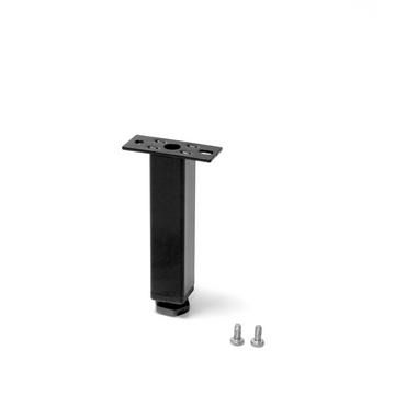 Kessebohmer YouK foot 20x20x150mm, deep black