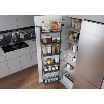 Kessebohmer Tandem Side Larder III; Anthracite, Arena Style, Unhanded, 500mm