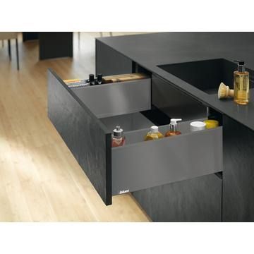 LEGRABOX Orion Grey C height (177mm) Sink drawer, 450mm NL with 40kg dynamic load