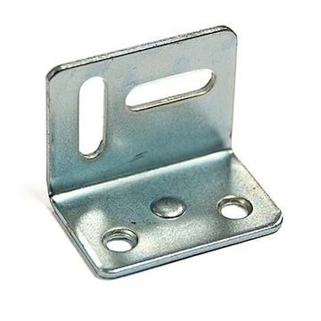 Corner bracket, 25x29x36mm, bright zinc plated