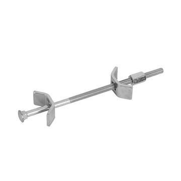 Worktop connector bolt, assembled, 150mm long, zinc plated
