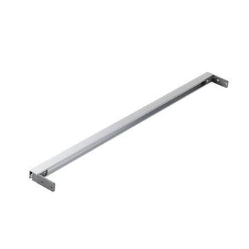 Aluminium cabinet crossbar for front rail solution, 1200mm (can be cut down)