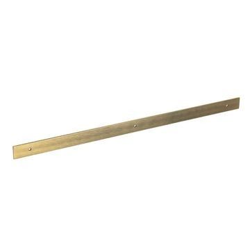 Knurled Rectangular Backplate, 448mm hole centre