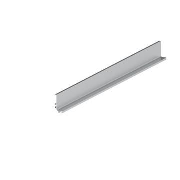 Aluminium top profile for doors 4100x56.5x27.2mm