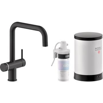 Nobili Live, Multifunctional, U Spout, Matt Black, Tap, 4 litres