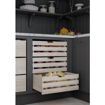 Pallet box 450mm deep, 500mm wide, 184mm high