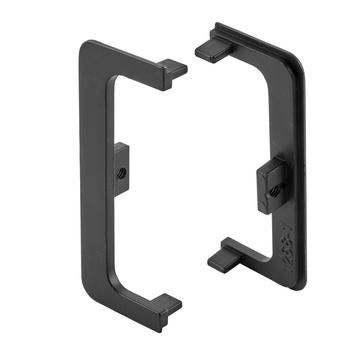 End caps for aluminium drawer profile 76x29mm, pair, lh/rh End caps for aluminium drawer profile 76x29mm, pair, lh/rh