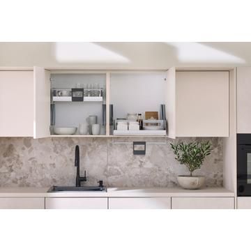 Kessebohmer iMove, 500mm, Silver/Grey, Single Shelf
