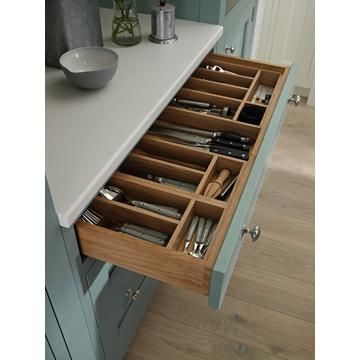 Cutlery Insert 300mm, oak