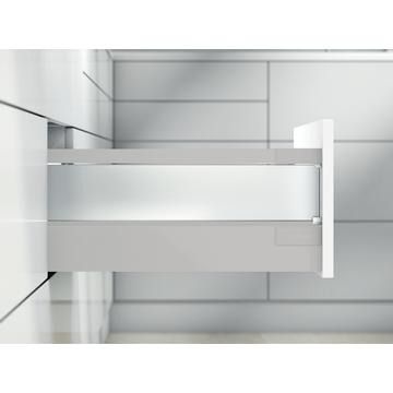 TANDEMBOX TIP-ON BLUMOTION antaro grey D height lay on High fronted pull out, 450 NL 30kg glass
