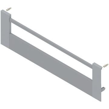 TANDEMBOX antaro front piece for inner pull-out, height D with gallery, CW=800 mm, pre-mounted
