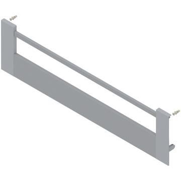 TANDEMBOX antaro front piece for inner pull-out, height D with gallery, CW=900 mm, pre-mounted