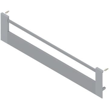 TANDEMBOX antaro front piece for inner pull-out, height D with gallery, CW=1000 mm, pre-mounted