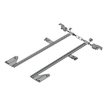 MOVENTO side stabilisation, NL=750mm, CW=1400mm, full extension, for cutting to size