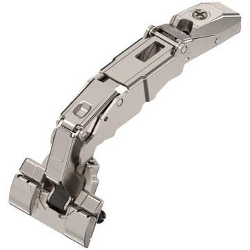 CLIP top wide-angle hinge for zero protrusion 155' overlay application, INSERTA boss