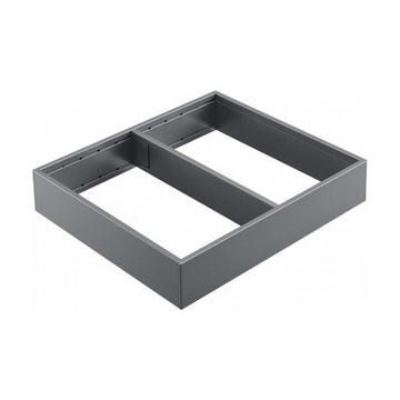 AMBIA-LINE for LEGRABOX, Steel frame in Orion Grey, 50mm high, 242mm wide for NL270 & above AMBIA-LINE for LEGRABOX, Steel frame in Orion Grey, 50mm high, 242mm wide for NL270 & above