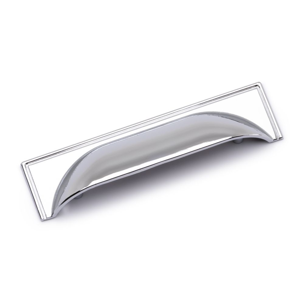 Windsor Cup Handle, 96mm Centres - Chrome