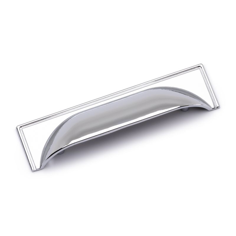 Windsor Cup Handle, 96mm Centres - Chrome