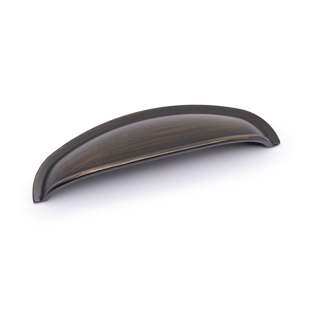 Camden Cup Handle, 96mm Centres - Antique Black