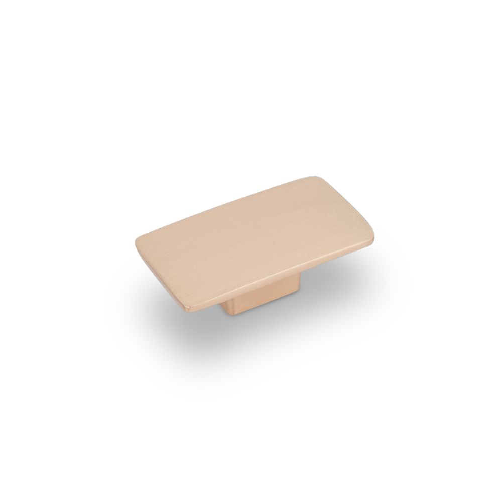 Camden Rectangular Knob - Champagne Gold