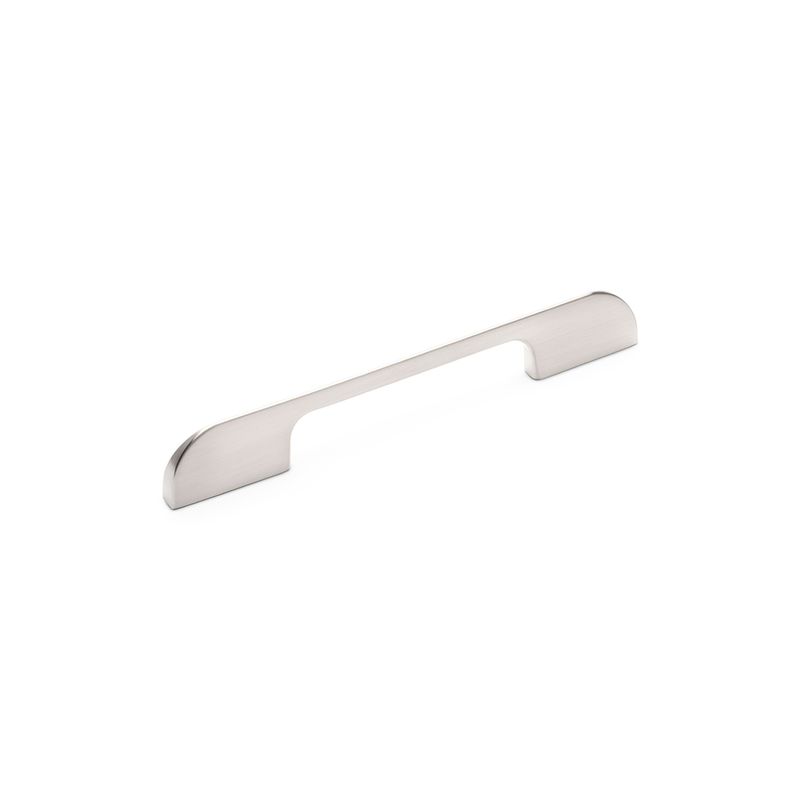 Bexley D Handle, 160mm Centres - Brushed Nickel