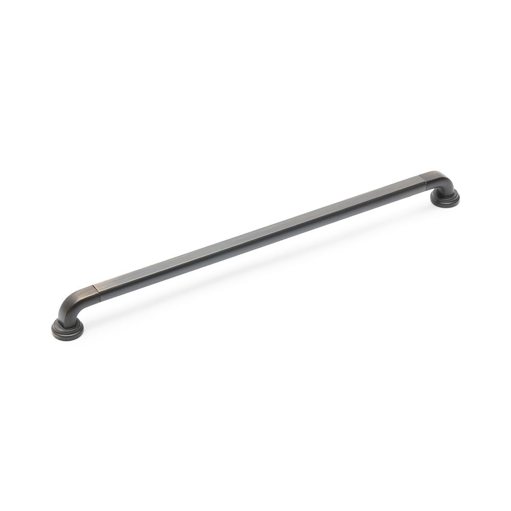 Lambeth D Handle, 320mm Centres - Antique Black