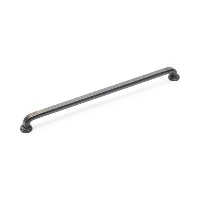 Lambeth D Handle, 320mm Centres - Antique Black