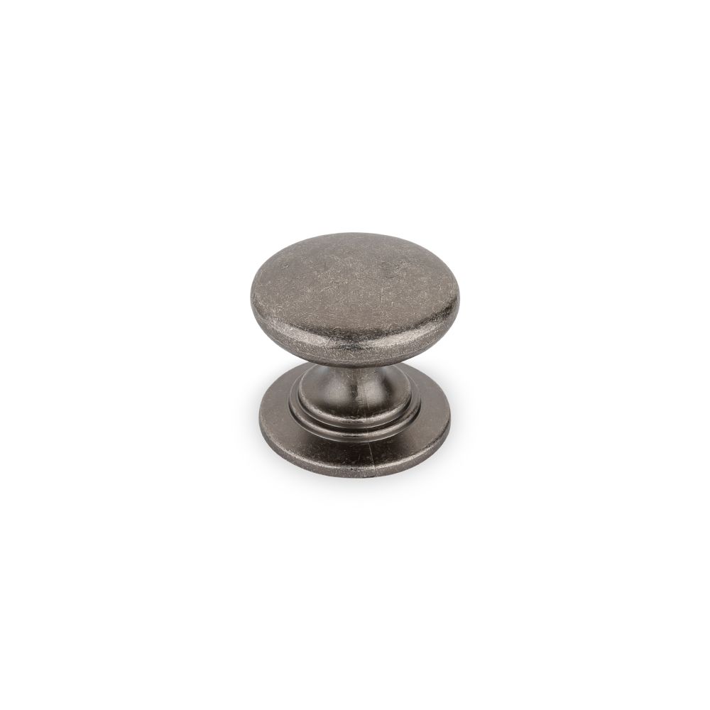 Windsor Round Knob, 32mm Diameter - Pewter