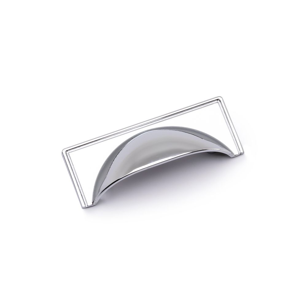 Windsor Cup Handle, 64mm Centres - Chrome