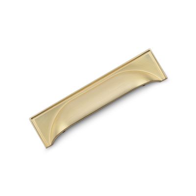 Windsor Cup Handle, 96mm Centres - Satin Brass