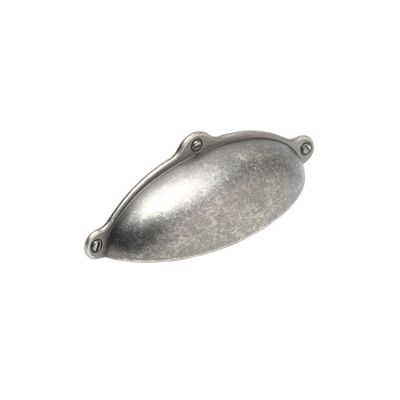 Finsbury Cup Handle, 64mm Centres - Pewter