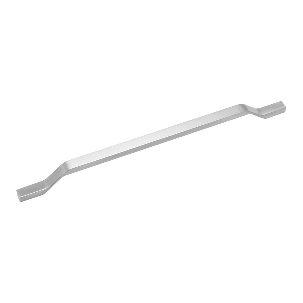 Soho Strap Handle, 320mm Centres - Brushed Nickel