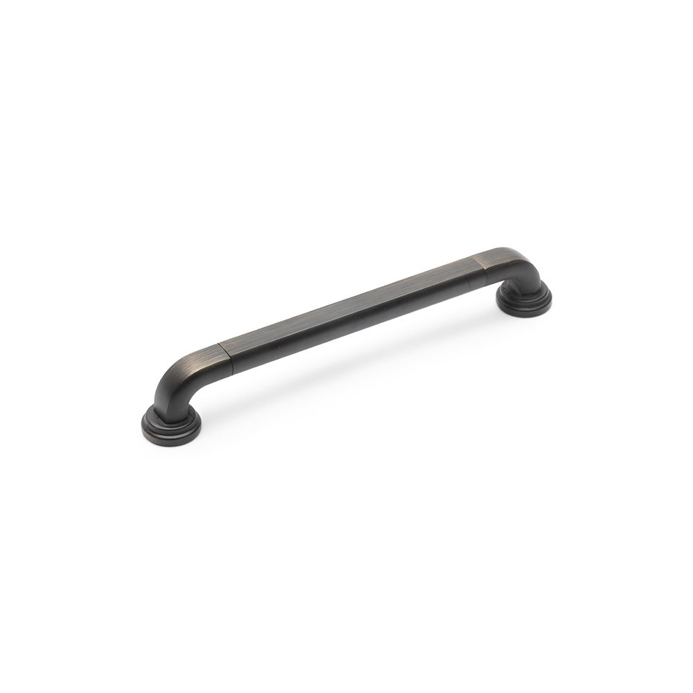 Lambeth D Handle, 160mm Centres - Antique Black